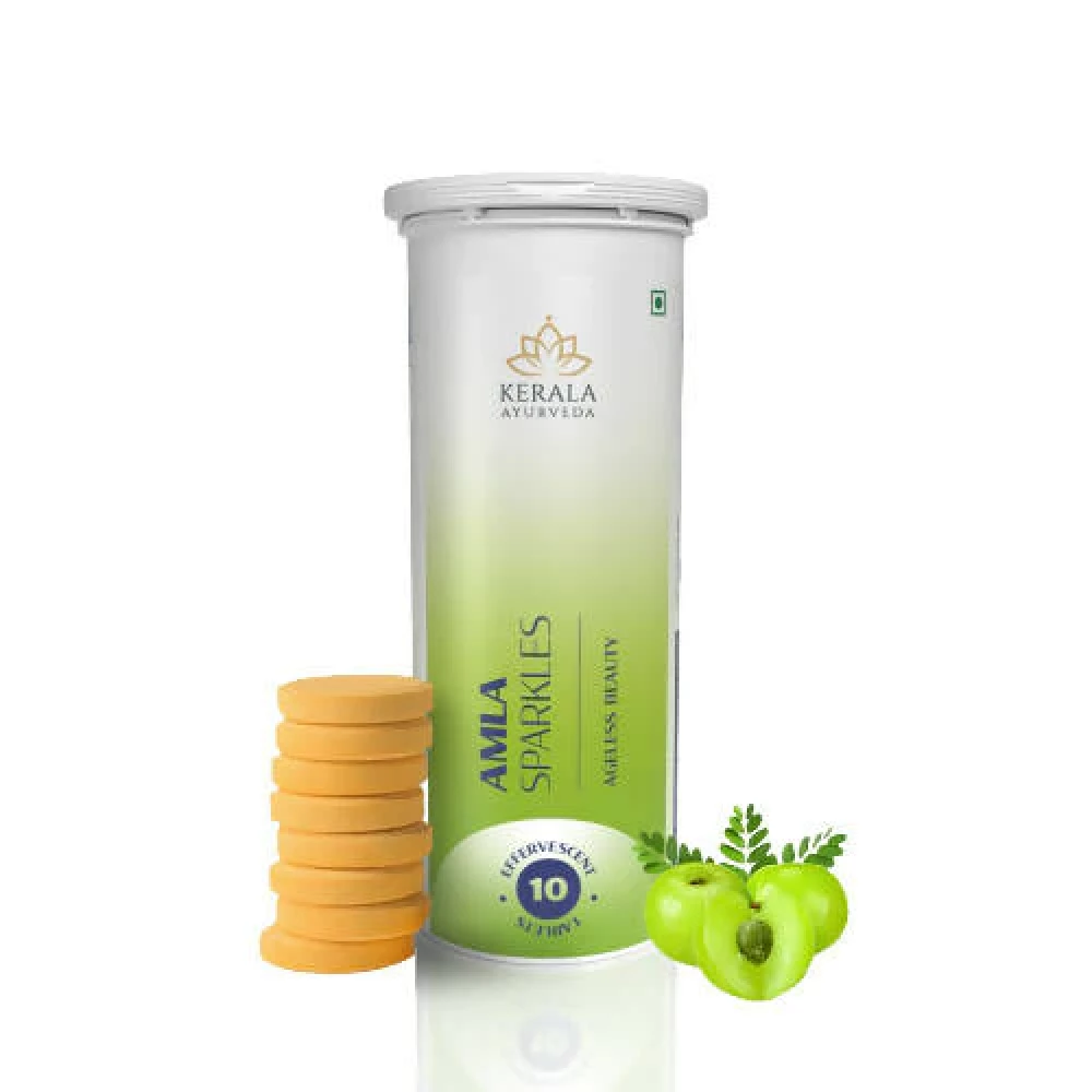 Kerala Ayurveda Amla Sparkles Tablets, 10 Tablets-2.webp